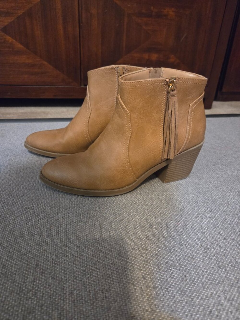 J. Adams Western Cowgirl Boots Short